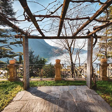 La Castignola Con Vista Lago Di Lugano E Giardino Condiviso Exterior photo